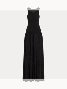 Loulou De Saison NWT Jada Sleeveless Scoop-Neck Knit Maxi Dress (Large) ( $320)